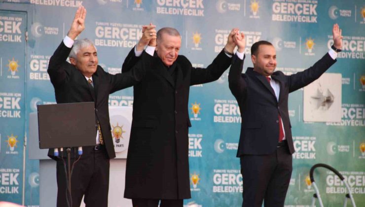 Cumhurbaşkanı Recep Tayyip Erdoğan’ın Çankırı mitingine insan seli