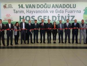 14. Van Doğu Anadolu Tarım Hayvancılık ve Gıda Fuarı kapılarını açtı