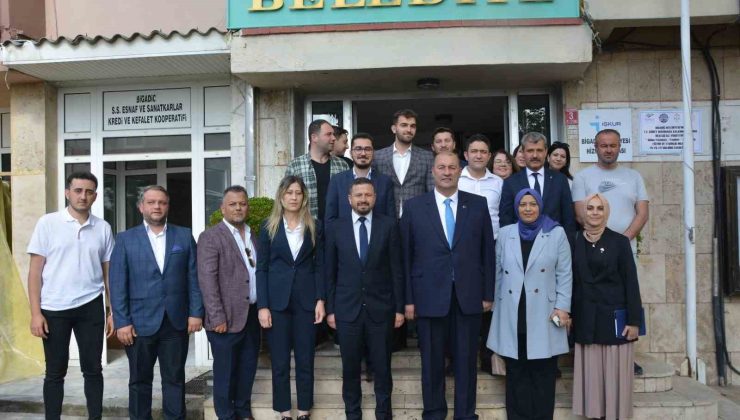 AK Parti İl Başkanı Aydemir’den Başkan Göksel’e ziyaret