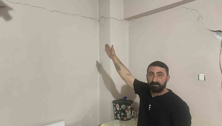 Tokat depreminde Kayseri’deki evde hasar iddiası