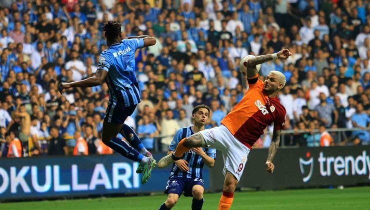 Trendyol Süper Lig: Y. Adana Demirspor: 0 – Galatasaray: 0 (İlk yarı)