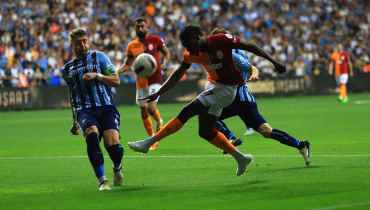 Trendyol Süper Lig: Y. Adana Demirspor: 0 – Galatasaray: 0 (Maç devam ediyor)