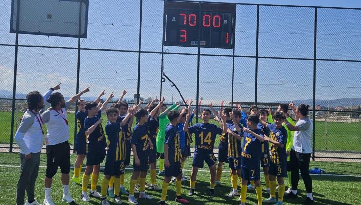 U14 Türkiye Futbol Şampiyonası; Talasgücü Belediyespor şampiyon