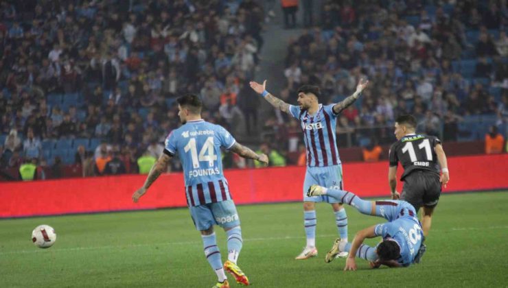 Ziraat Türkiye Kupası: Trabzonspor: 2 – Fatih Karagümrük: 1 (İlk yarı)