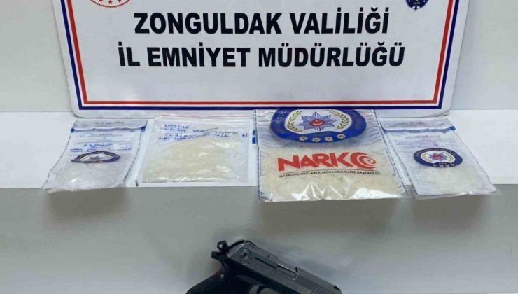 Zonguldak’ta uyuşturucu operasyonunda 2 tutuklama