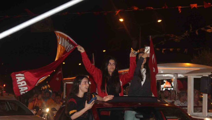 Alanya’da Galatasaray’ın 24. şampiyonluğu kutlanıyor