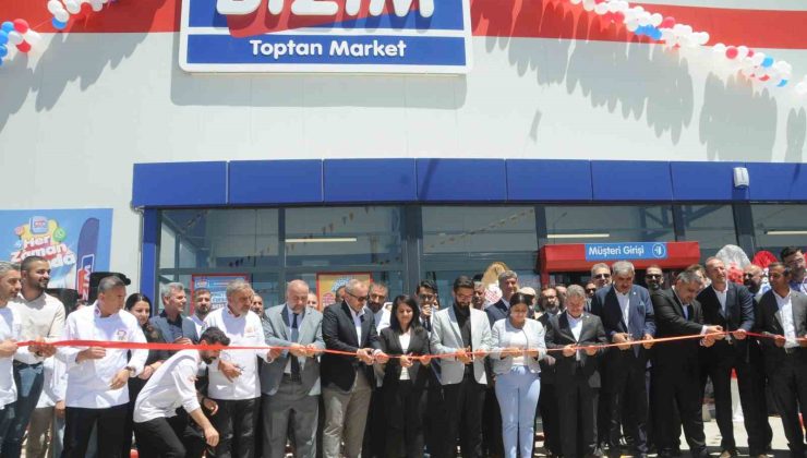 Bizim Toptan Market 183’üncü mağazasını Şırnak’ta açtı