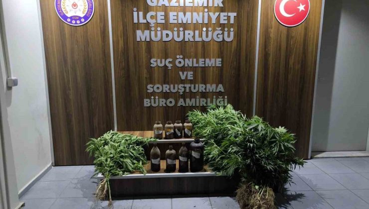 İzmir’de zehir tacirine polis baskını