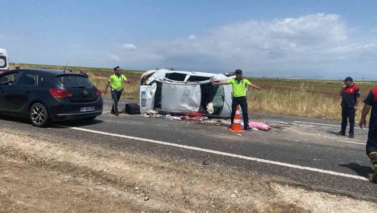 Siverek’te trafik kazası: 5 yaralı