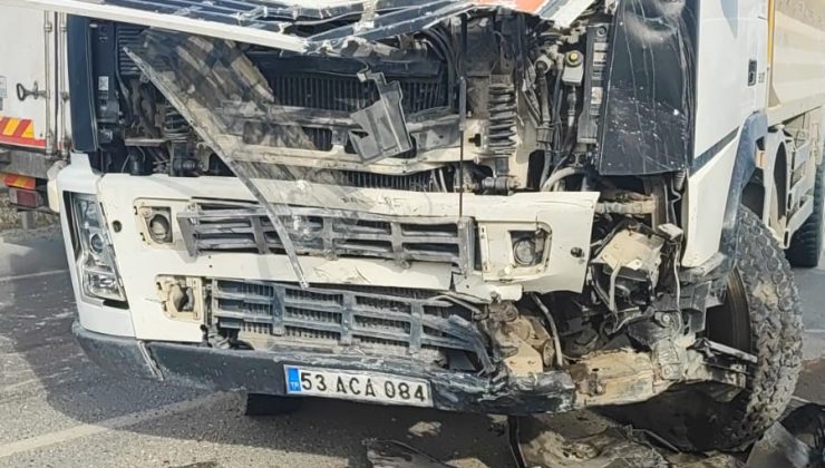 Tarsus’ta trafik kazası: 1 ölü, 1 yaralı