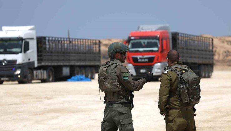 Yahudi yerleşimciler Erez Sınır Kapısı’nda insani yardım konvoyuna saldırdı