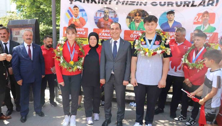 Avrupa ve dünya şampiyonalarında derece elde eden sporcular ödüllendirildi