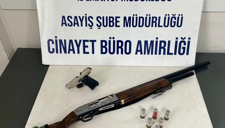 Kütahya’da silahla yakalanan 2 kişi gözaltına alındı