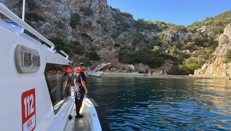 Marmaris Taşlıca’da göçmen kaçakçılığı şüphelisi ve 18 düzensiz göçmen yakalandı