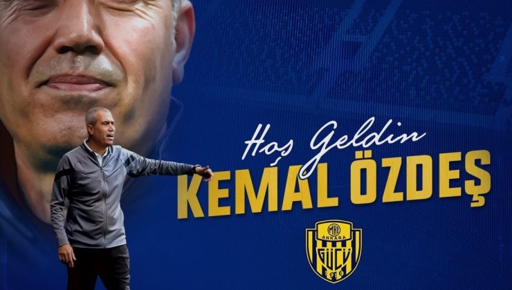 MKE Ankaragücü’nün yeni teknik direktörü Kemal Özdeş oldu