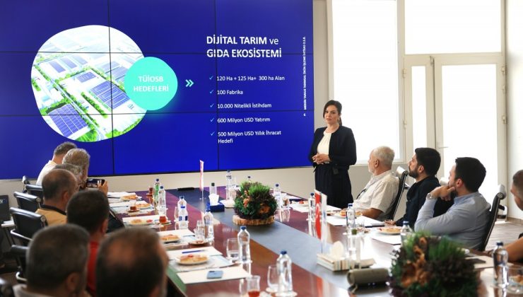 MTSO Başkanı Çakır: “Hedefimiz Mersin Agropark’ta dünya markası oluşturmak”