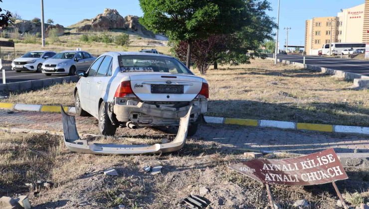 Nevşehir’de trafik kazası: 3 yaralı