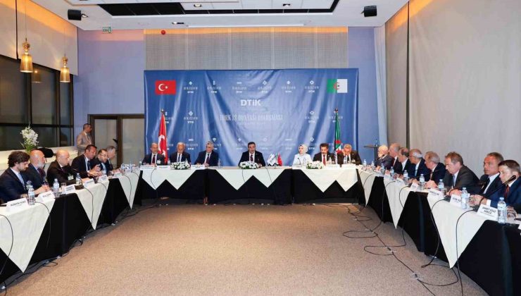 Siirt TSO Başkan Kuzu, Cezayir’deki Türk İş Dünyası Buluşması’na katıldı