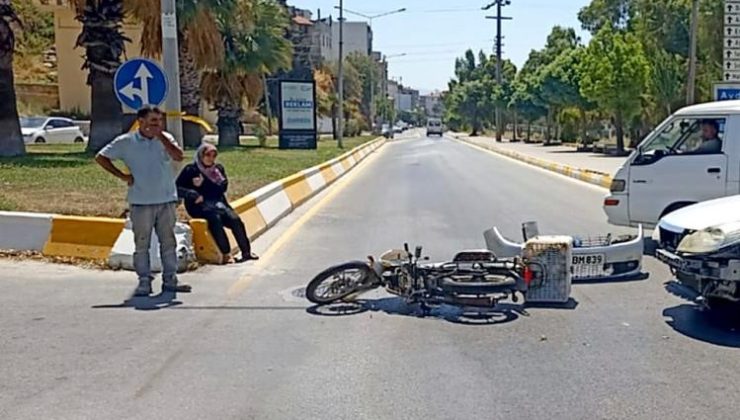 Söke’de trafik kazası: 2 yaralı