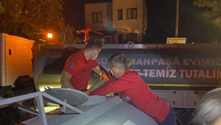 Süleymanpaşa Belediyesi’nden Çanakkale yangınlarına müdahalede destek oldu