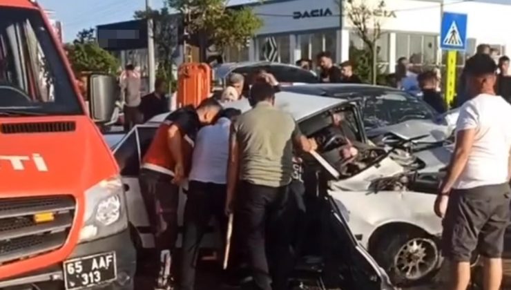 Van’da trafik kazası: 6 yaralı