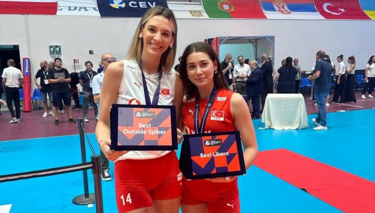 Aleksia Karutasu ve Selin Adalı, U22 Avrupa Şampiyonası’nda rüya takıma seçildi