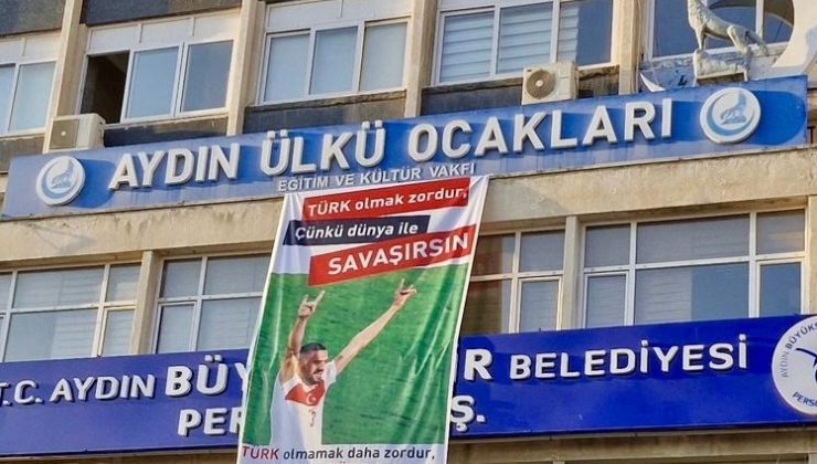 Aydınlı ülkücülerden Merih Demiral’a destek