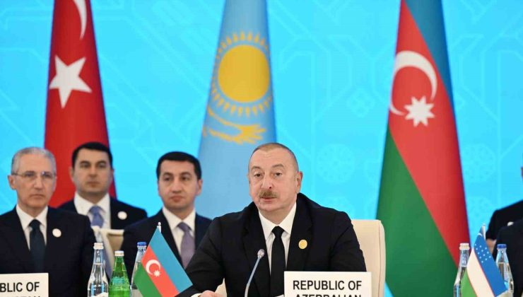 Azerbaycan Cumhurbaşkanı Aliyev: “21. yüzyıl, Türk dünyasının gelişme yüzyılı olmalıdır”