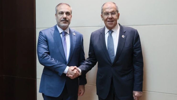 Bakan Fidan, Rus mevkidaşı Lavrov ile görüştü