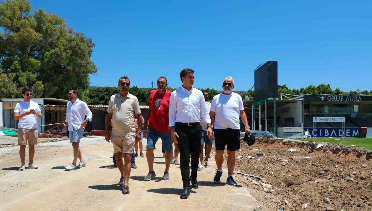 Bodrum Stadyumu, Süper Lig’e hazırlanıyor