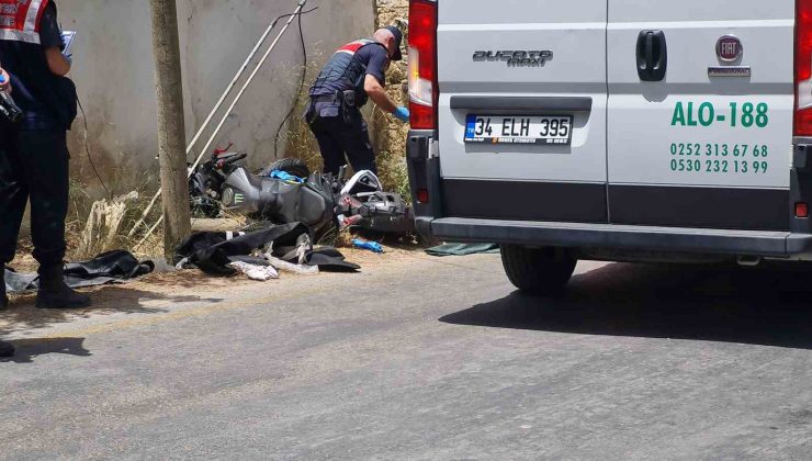 Bodrum’da feci kaza: Araca çarpan motosikletteki 2 genç hayatını kaybetti