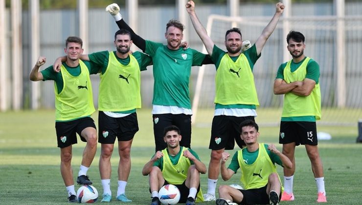 Bursaspor’da dar alan çalışması yapıldı