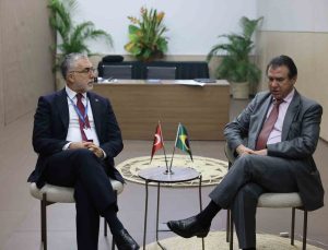 Çalışma ve Sosyal Güvenlik Bakanı Işıkhan, Brezilya Çalışma ve İstihdam Bakanı Luiz Marinho ile görüştü