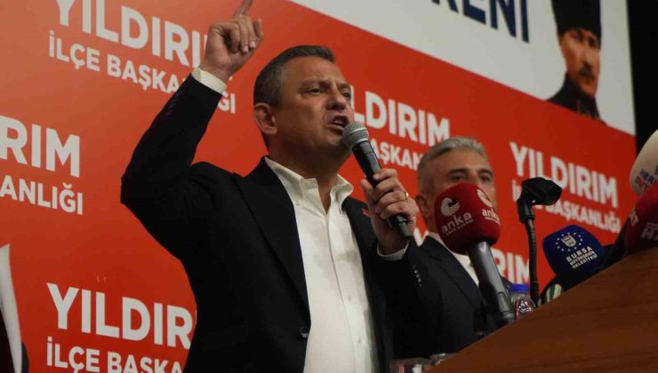 CHP Genel Başkanı Özel: “Anketlerde en az 4.5 puan öndeyiz”