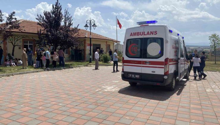 Kur’an kursunda üstlerine alçı tavan düşen 2 çocuk yaralandı