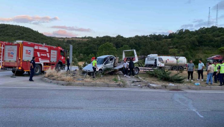 Samsun’daki kazada ağır yaralanan sürücü hayatını kaybetti