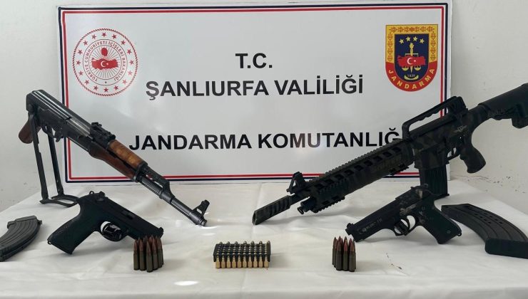 Şanlıurfa’da silah kaçakçılığı operasyonu: 1 gözaltı