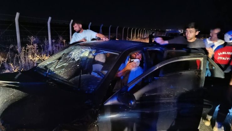 Şanlıurfa’da otomobiller kafa kafaya çarpıştı: 3 yaralı