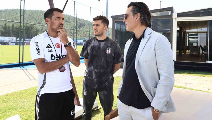 Vincenzo Montella’dan Beşiktaş’a ziyaret