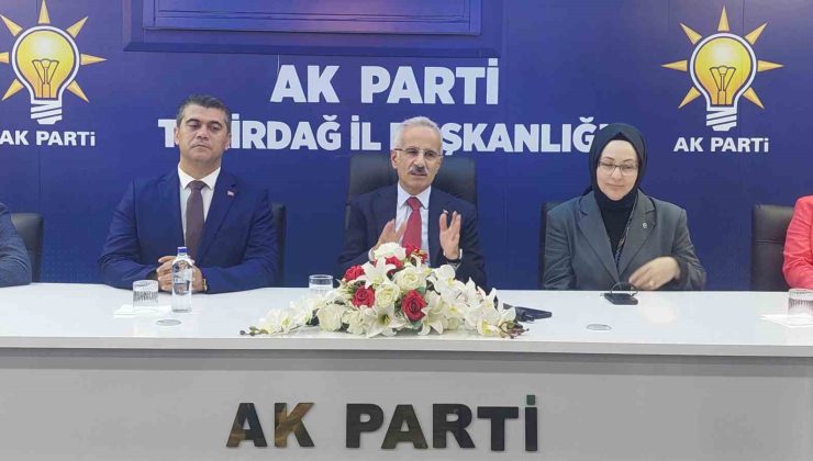 Bakan Uraloğlu: “Son 22 yılda ulaştırma ve haberleşmeye 280 milyar dolarlık yatırım yaptık”