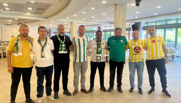 Bursaspor ile Muşspor taraftarı yemekte buluştu