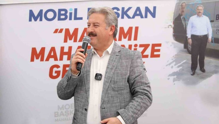 Büyükbürüngüz Mobil Başkan’la buluştu