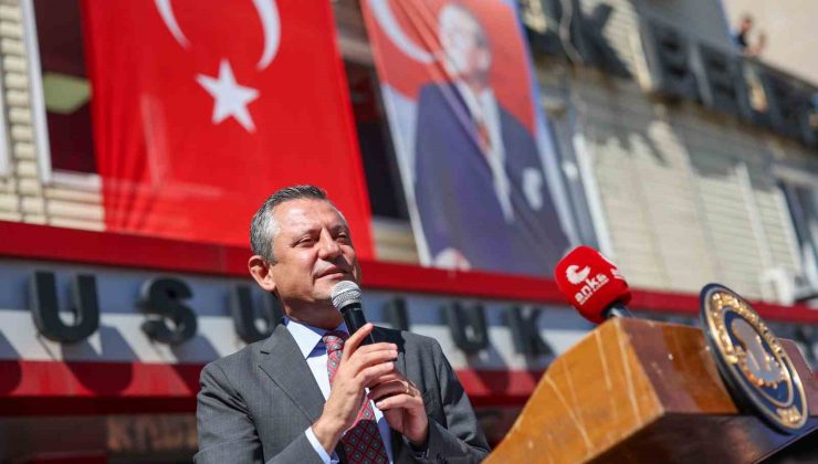 CHP Genel Başkanı Özgür Özel: “Mikroba sen niye hastalık taşıyorsun diyemezsin”