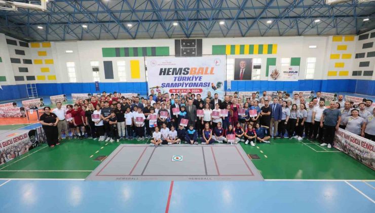 Denizli’de Hemsball Türkiye Şampiyonası heyecanı yaşandı