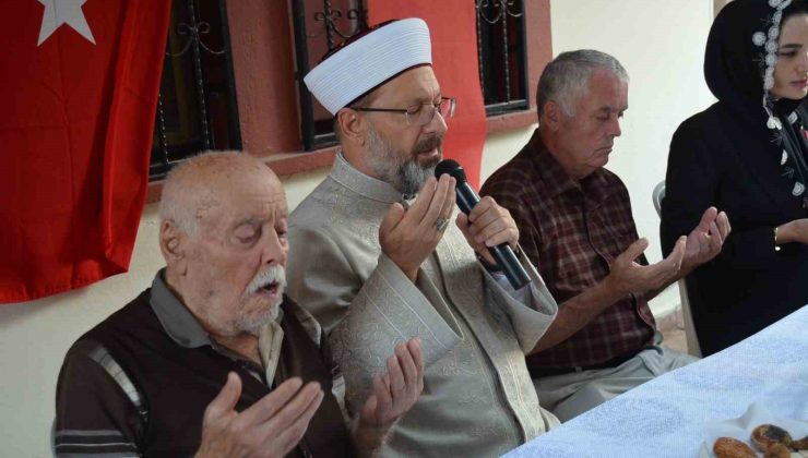 Diyanet İşleri Başkanı Erbaş: “Dünya, Filistin’deki işgale kör ve sağır”