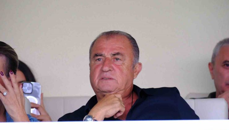 Fatih Terim, Bodrum FK – Adana Demirspor maçını takip etti