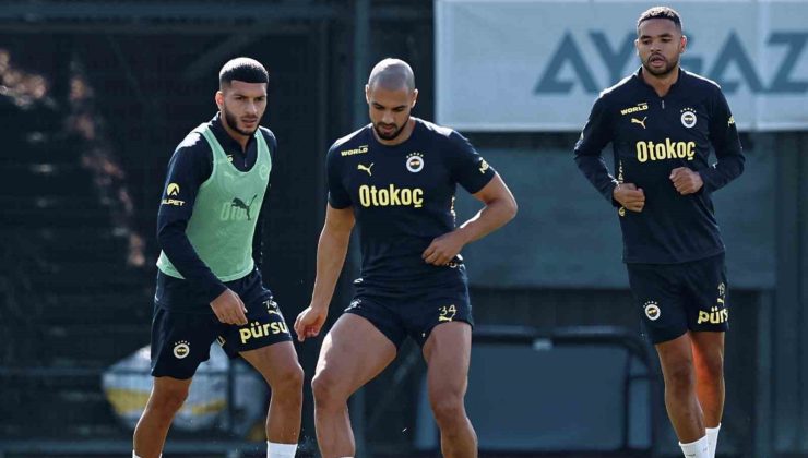 Fenerbahçe, Union SG maçı hazırlıklarını sürdürdü