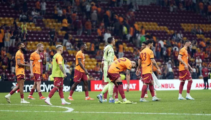 Galatasaray ligde bu sezon ilk kez puan kaybetti