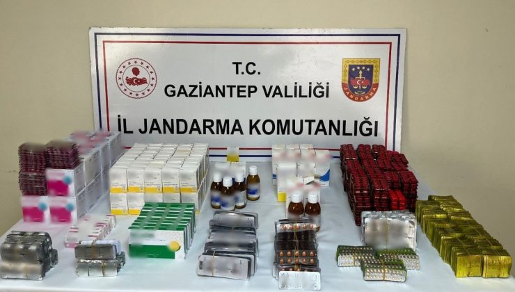 Gaziantep’te jandarmadan kaçak ilaç operasyonu: 2 gözaltı