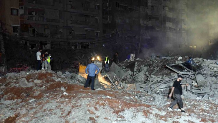 İsrail, Beyrut başta olmak üzere gece boyu Lübnan’ı vurdu